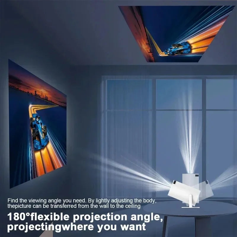 HD 4K Android 11 Compatible Video Projector