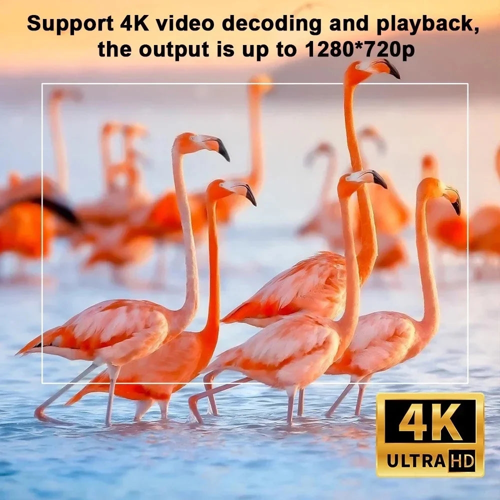 HD 4K Android 11 Compatible Video Projector